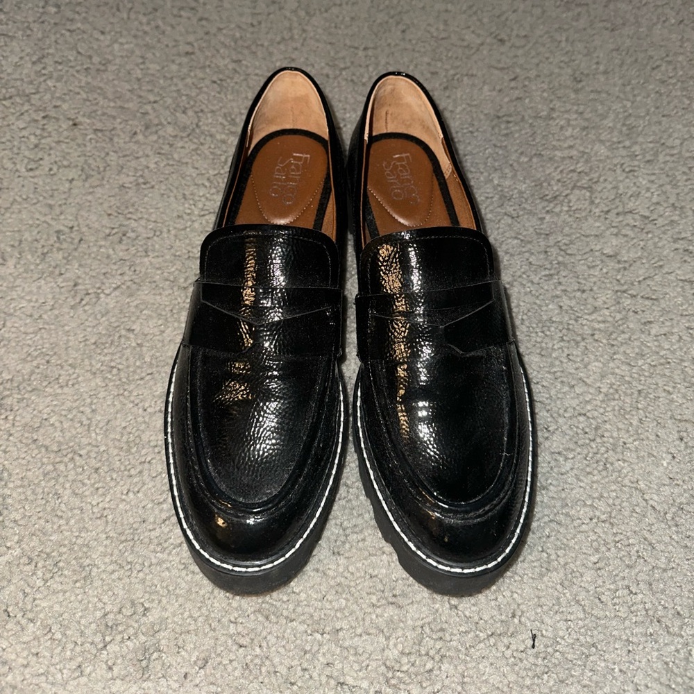 Franco Balin Lug Sole Penny Loafer NWOT